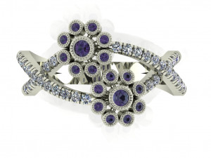 diamond ring for ladies 3D 프린트 모델