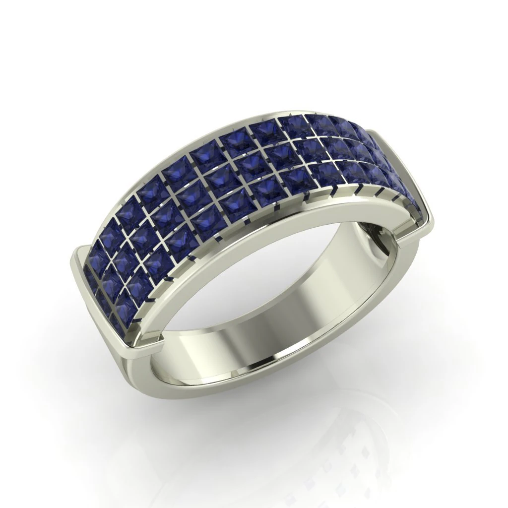diamond ring for ladies 3D Print Model .c4d .max .obj .3ds .fbx .stl .blend 