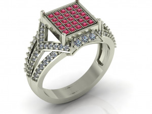 diamond ring for ladies 3Dプリントモデル