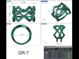 diamond ring for ladies 3D Print Model