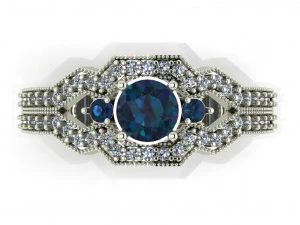 diamond ring for ladies 3D Print Model