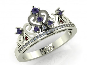 diamond ring for ladies 3Dプリントモデル