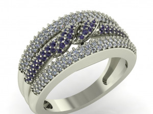 diamond ring for ladies 3D-Druckmodell