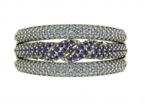 diamond ring for ladies 3D Принт Модель