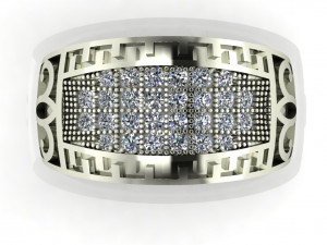 diamond ring for ladies Modèles 3D en vedette