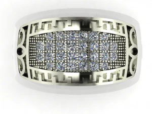 diamond ring for ladies 3D Print Model