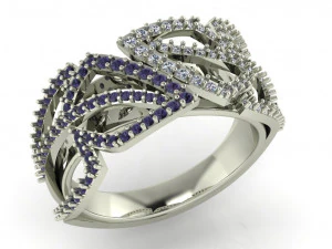 diamond ring for ladies 3D Print Model