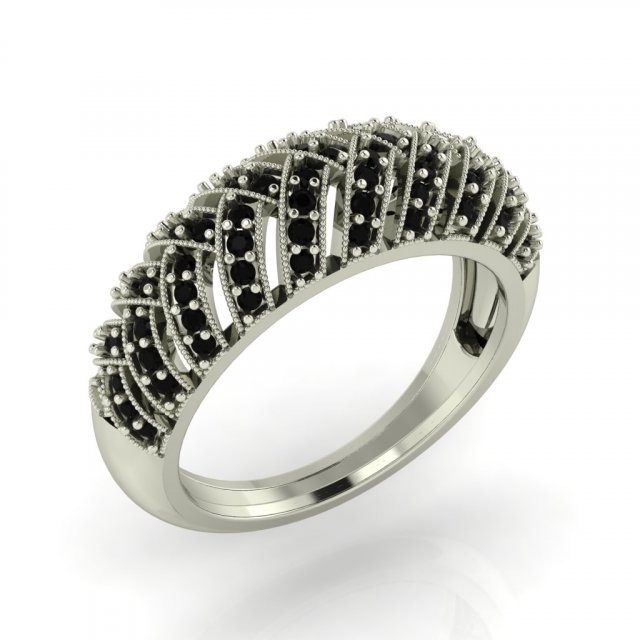 diamond ring for ladies Modelo de Impressão 3D .c4d .max .obj .3ds .fbx .stl .blend 