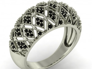 diamond ring for ladies Modèles 3D en vedette