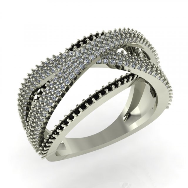 diamond ring for ladies Modelo de Impressão 3D .c4d .max .obj .3ds .fbx .stl .blend 