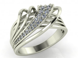 diamond ring for ladies 3D 프린트 모델