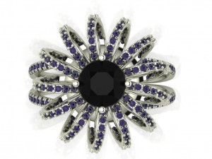 diamond ring for ladies 3D Принт Модель