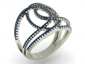 diamond ring for ladies 3D 프린트 모델