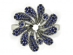 diamond ring for ladies 3Dプリントモデル
