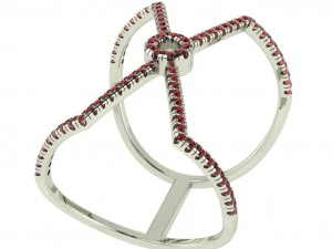 diamond ring for ladies 3D Print Model