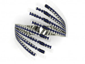 diamond ring for ladies 3D 프린트 모델