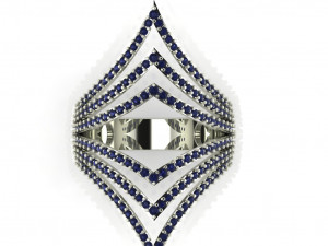 diamond ring for ladies Modelo de impresión 3D