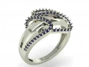 diamond ring for ladies Modèles 3D en vedette