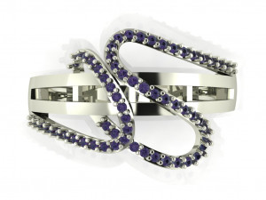 diamond ring for ladies 3D 프린트 모델