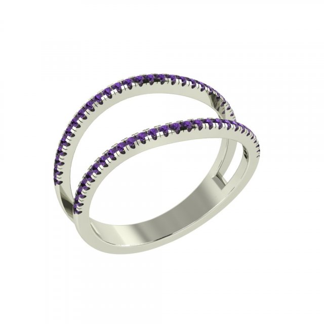 diamond ring for ladies 3D-Druckmodell .c4d .max .obj .3ds .fbx .stl .blend 