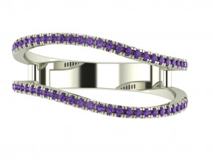 diamond ring for ladies 3D-Druckmodell