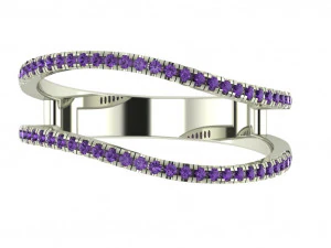 diamond ring for ladies 3D Print Model