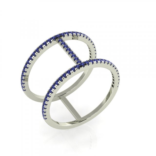 diamond ring for ladies 3D 프린트 모델 .c4d .max .obj .3ds .fbx .stl .blend 