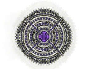diamond ring for ladies 3D प्रिंट मॉडल