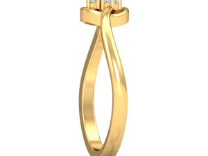 diamond ring for ladies 3D Print Model