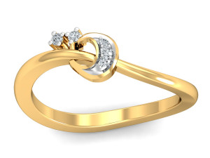 diamond ring for ladies 3D प्रिंट मॉडल