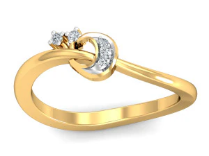 diamond ring for ladies 3D Print Model