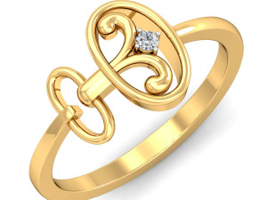 diamond ring for ladies 3Dプリントモデル