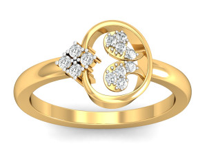 diamond ring for ladies 3D 프린트 모델