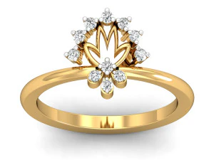 diamond ring for ladies 3D Print Model