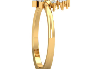diamond ring for ladies 3D 프린트 모델