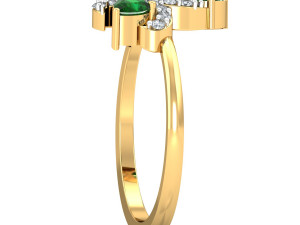 diamond ring for ladies 3D Druckmodell