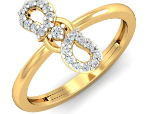 diamond ring for ladies 3D Print Model