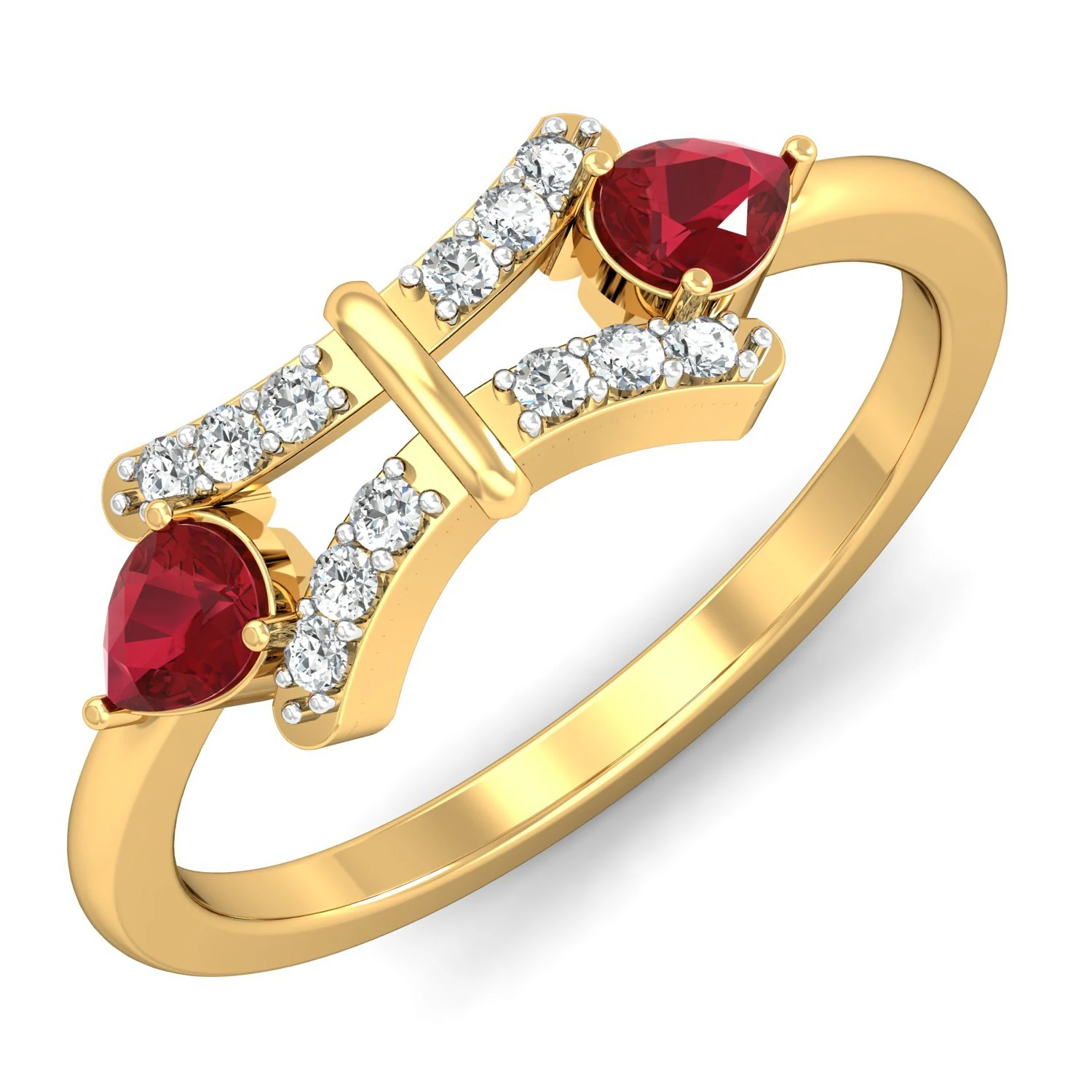 diamond ring for ladies 3D Print Model .c4d .max .obj .3ds .fbx .stl .blend 