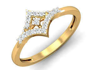 diamond ring for ladies 3D Print Model
