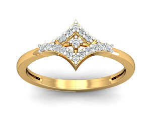 diamond ring for ladies 3D-printmodel
