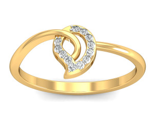 diamond ring for ladies Model Cetak 3D