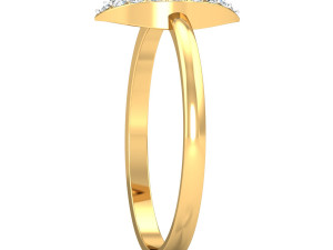 diamond ring for ladies Modelo de Impressão 3D