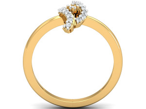 diamond ring for ladies 3D 打印模型
