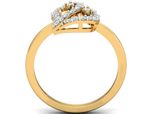 diamond ring for ladies 3D Print Model
