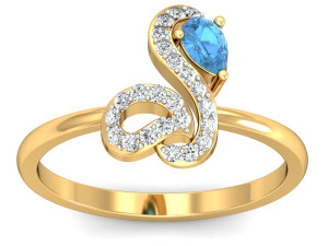 diamond ring for ladies 3D Baskı Modeli