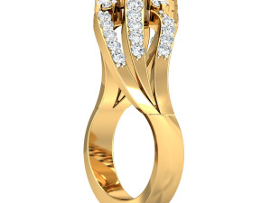 diamond ring for ladies 3D Print Model