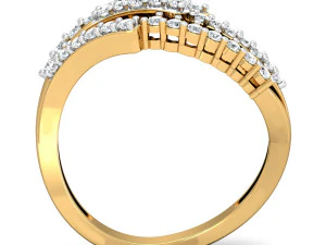 diamond ring for ladies 3D Print Model