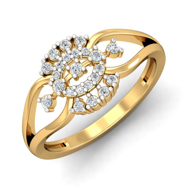 diamond ring for ladies Modelo de impresión 3D .c4d .max .obj .3ds .fbx .stl .blend 
