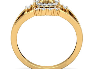 diamond ring for ladies Modelo de impresión 3D