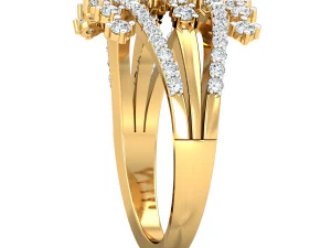 diamond ring for ladies 3D Print Model